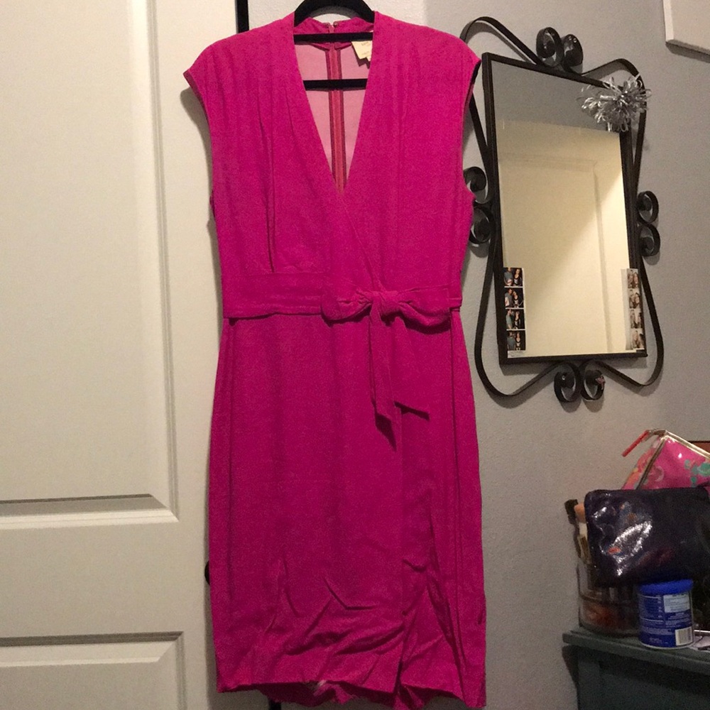 Kate Spade faux wrap dress